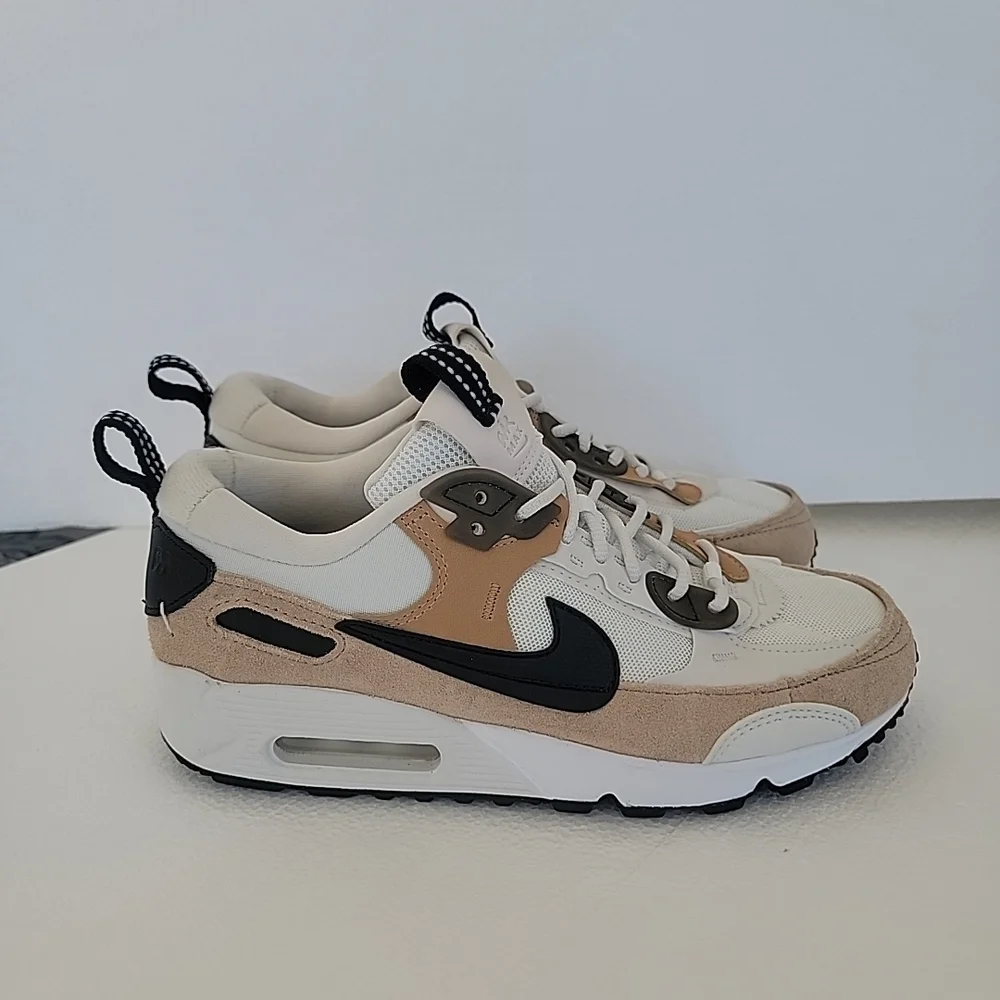 Nike Air Max 90 Futura Phantom/HempSandrift/Black Women's Shoes Size 6.5 - Picture 10 of 15